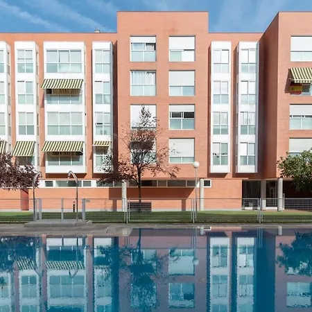 Vivienda Con Zona De Trabajo, Piscina Y Parking Apartment Madrid Exterior photo